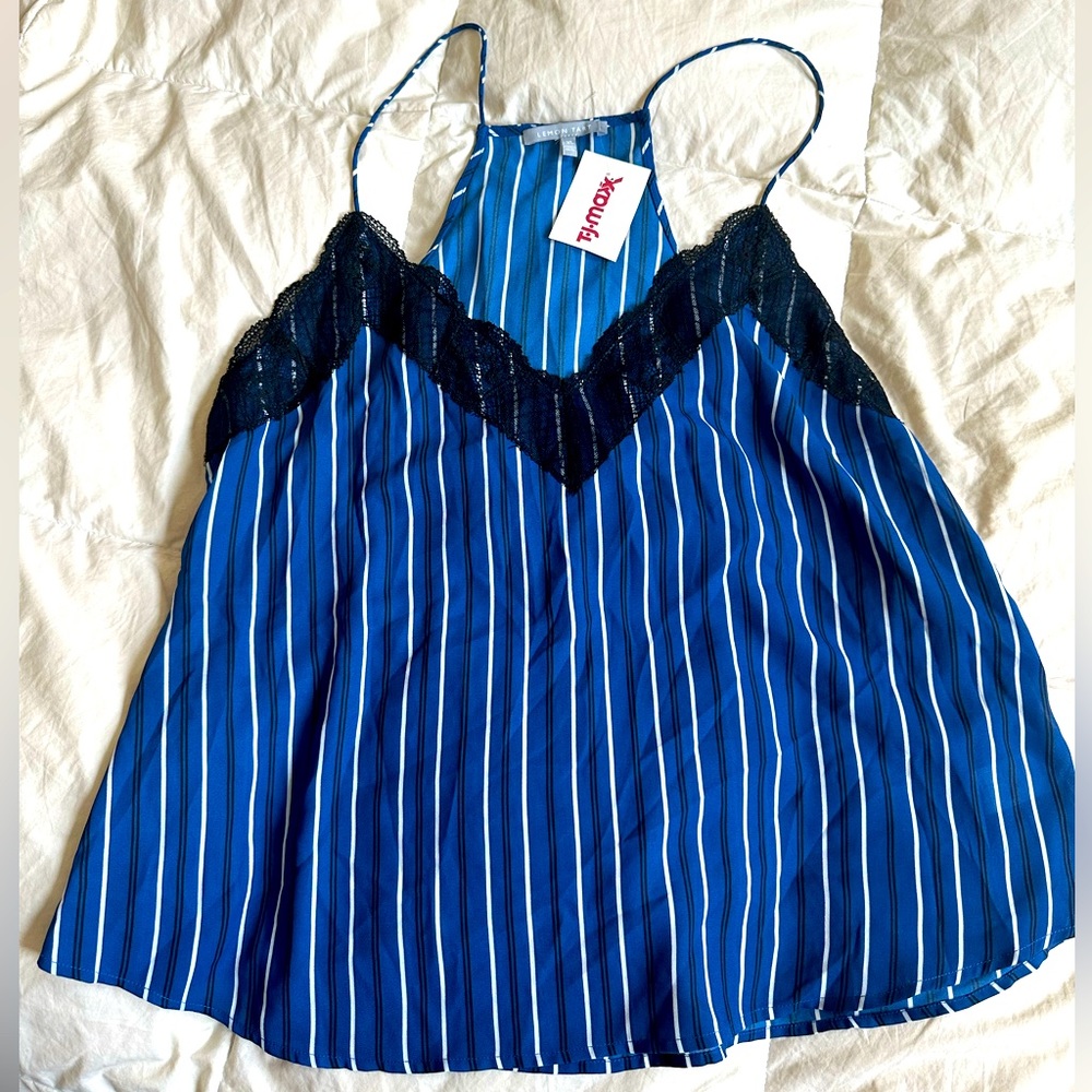 Stripe Blue Tank